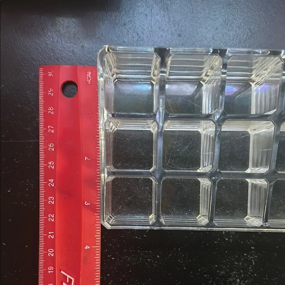 Clear Glass Organizer Tray